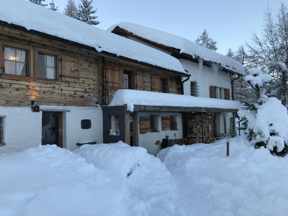 Les Mazots De La Source & Spa Vercorin Εξωτερικό φωτογραφία
