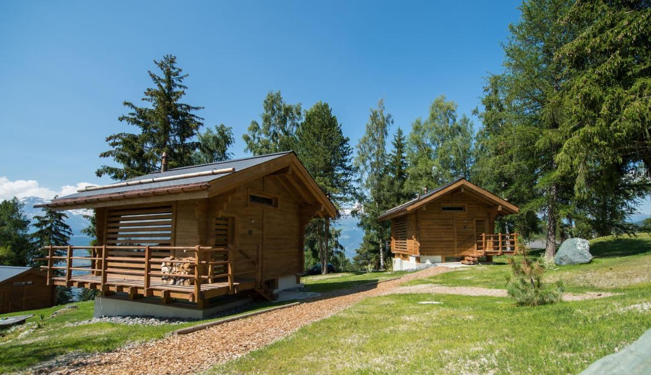 Les Mazots De La Source & Spa Vercorin Εξωτερικό φωτογραφία